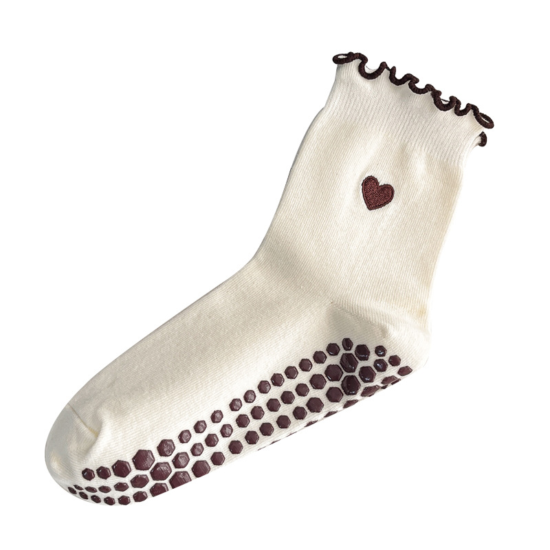 Yoga Socks Women Cotton Heart  - đánh giá và giá No Show Sock Women