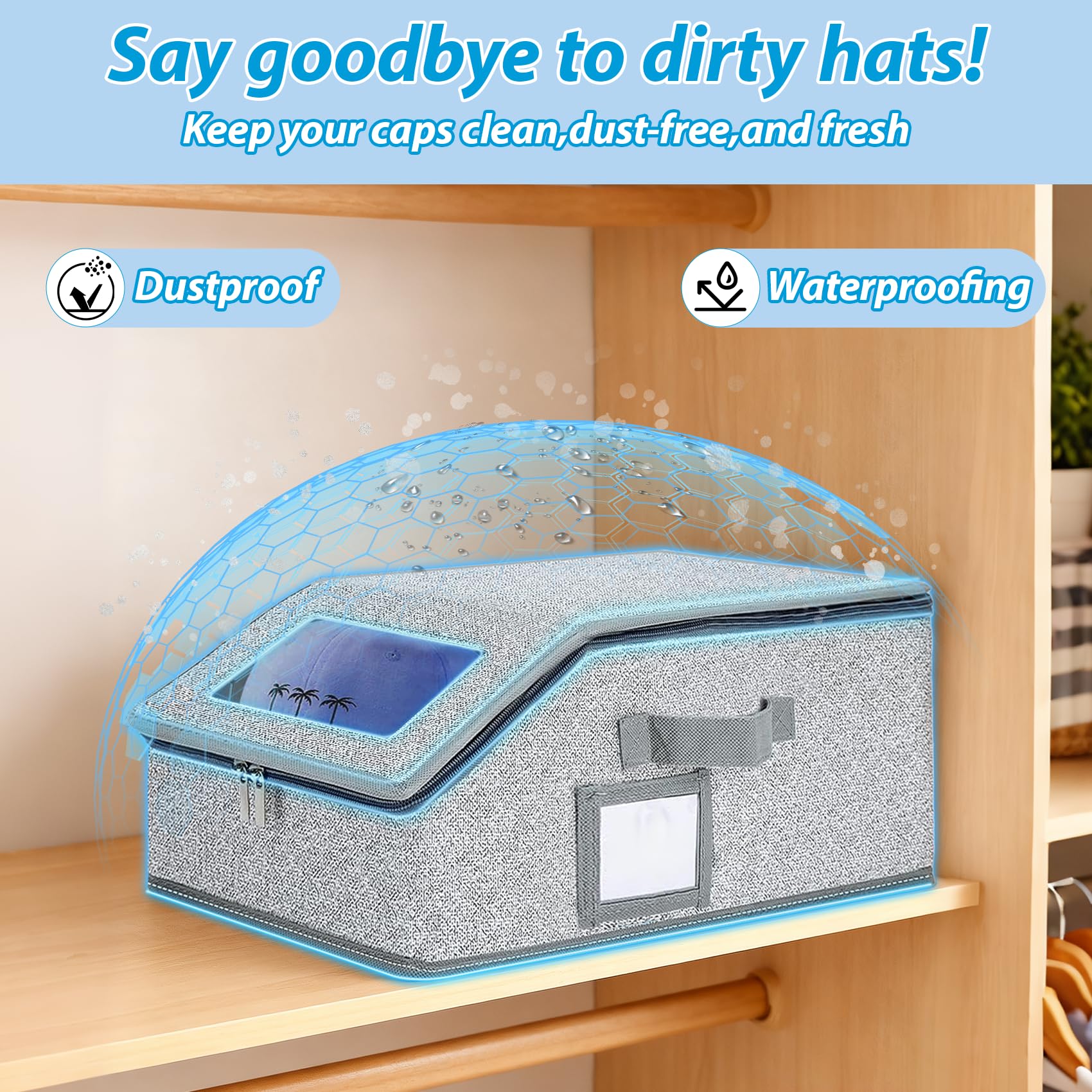 Foldable Zipper Baseball Cap S - đánh giá và giá Sock Organizer Tray