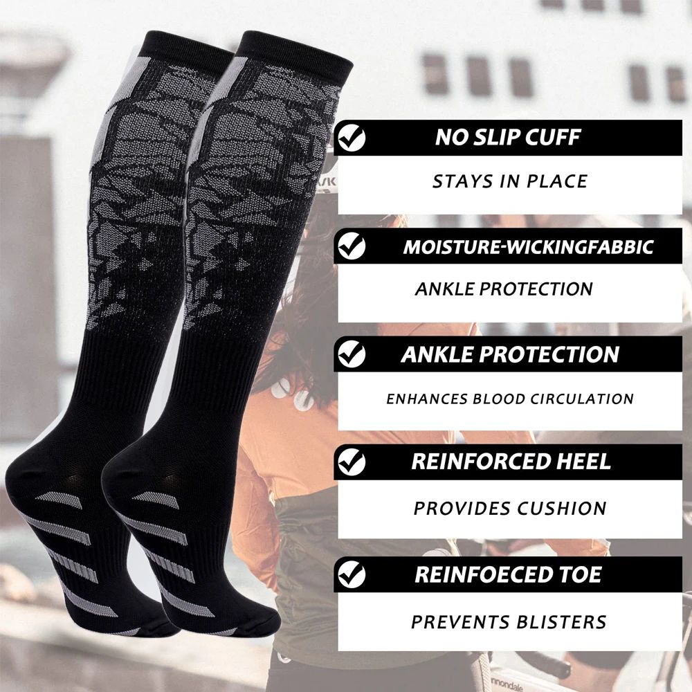 WRELS 1/2/3 Pairs Compression  - đánh giá và giá Athletic Sock Cushion