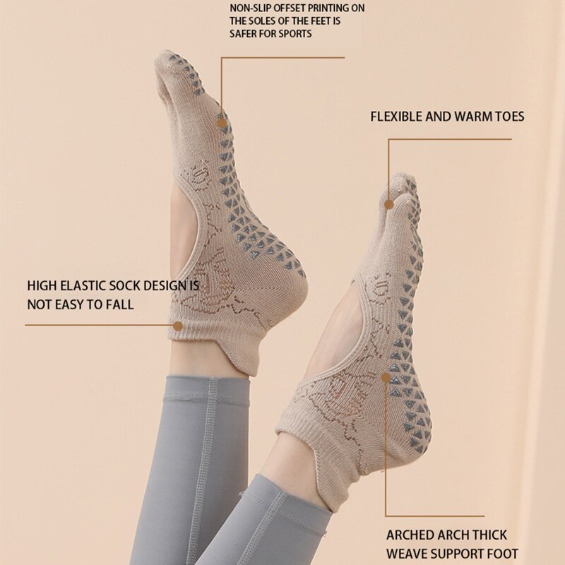 Áo Tập Yoga Mũi Tất Ấm Chất Lư - đánh giá và giá Grip Sock Yoga