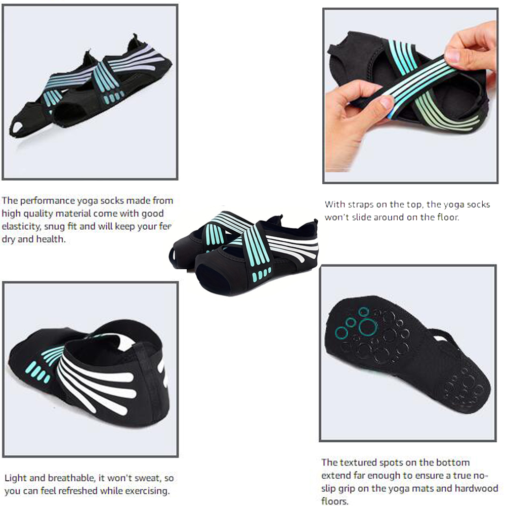 1Pair Women Non-Slip Toeless G - đánh giá và giá Grip Sock Yoga