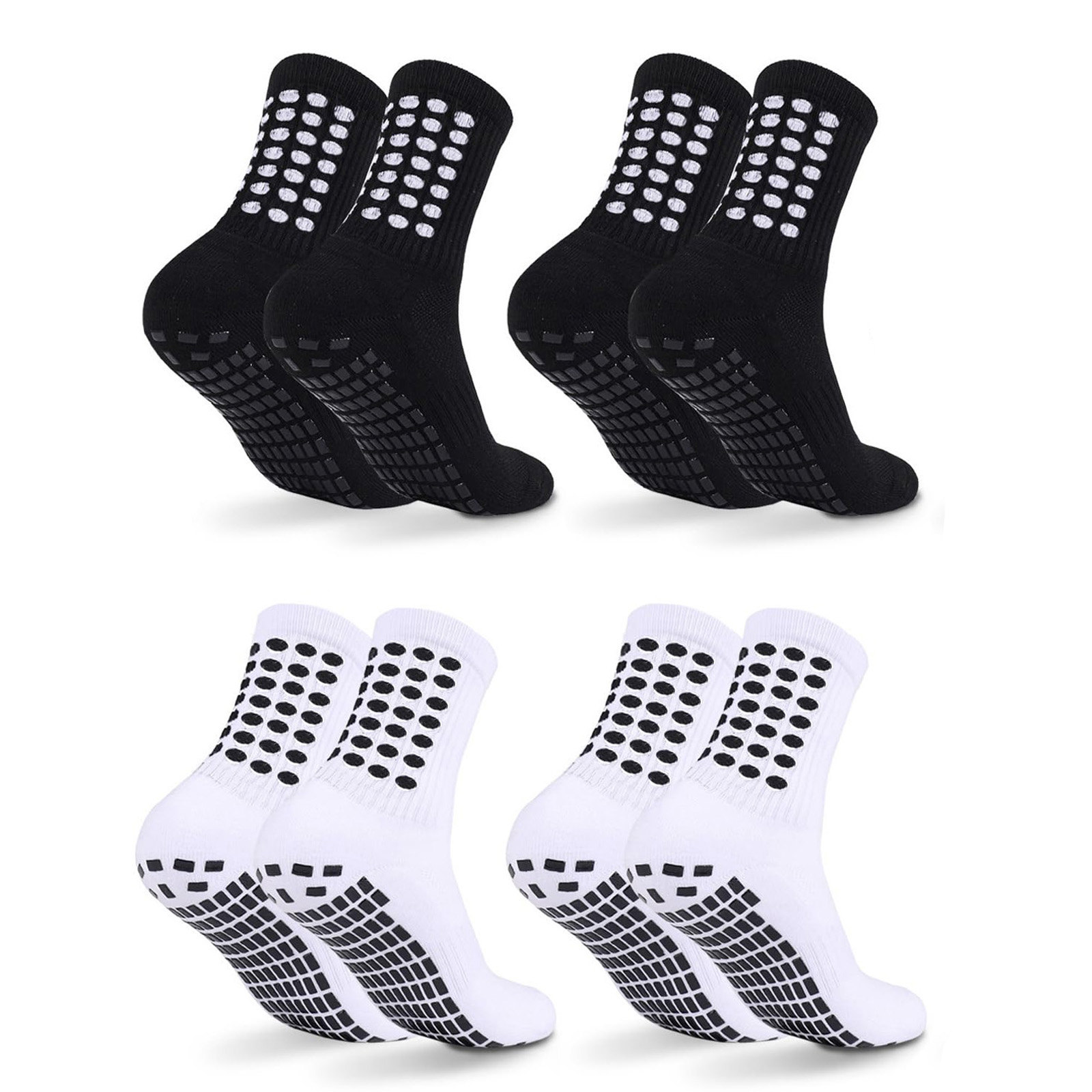 4/8Pairs Kids Grip Soccer Sock - đánh giá và giá Athletic Sock Cushion