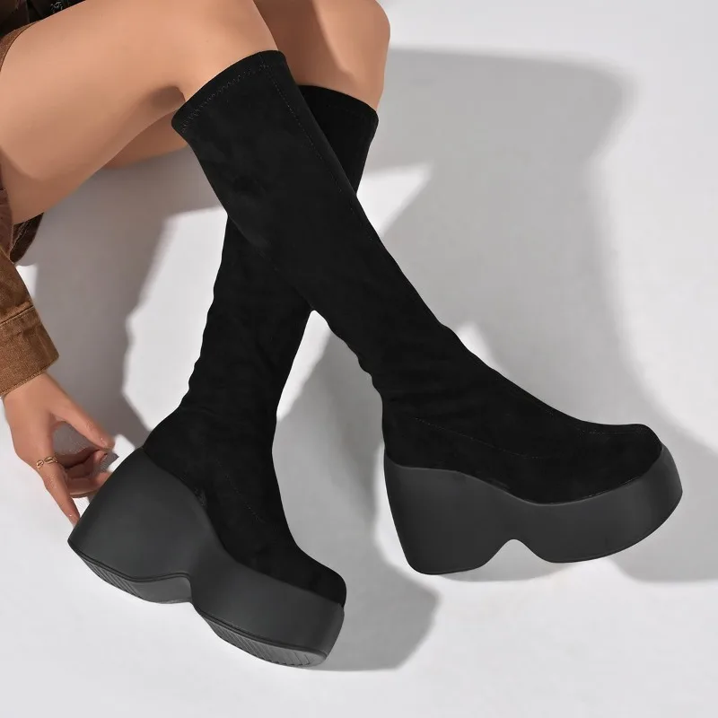 Winter New Skinny Plus Size St - đánh giá và giá Knee High Sock Women