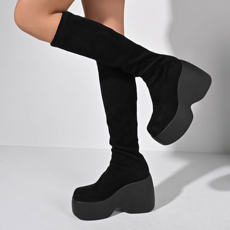 Winter New Skinny Plus Size St - đánh giá và giá Knee High Sock Women