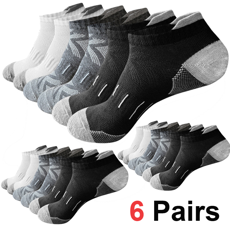 6/12Pairs Men's Arrow Print An - đánh giá và giá Athletic Sock Cushion